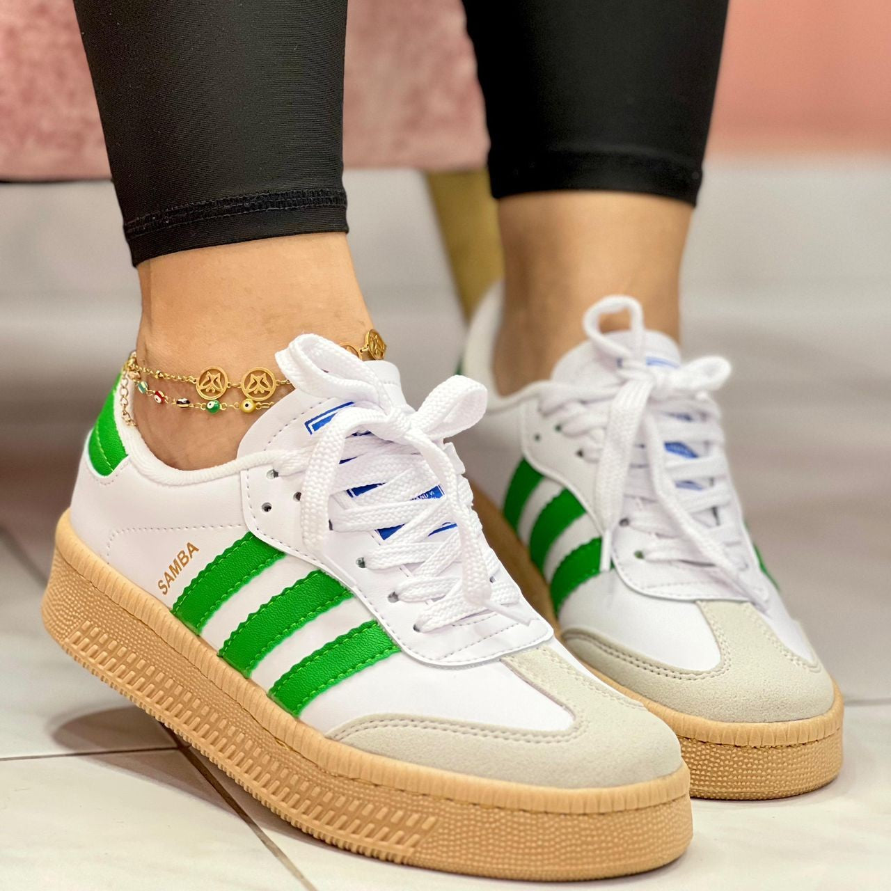 TENNIS SAMBA SUELA ELEVADA