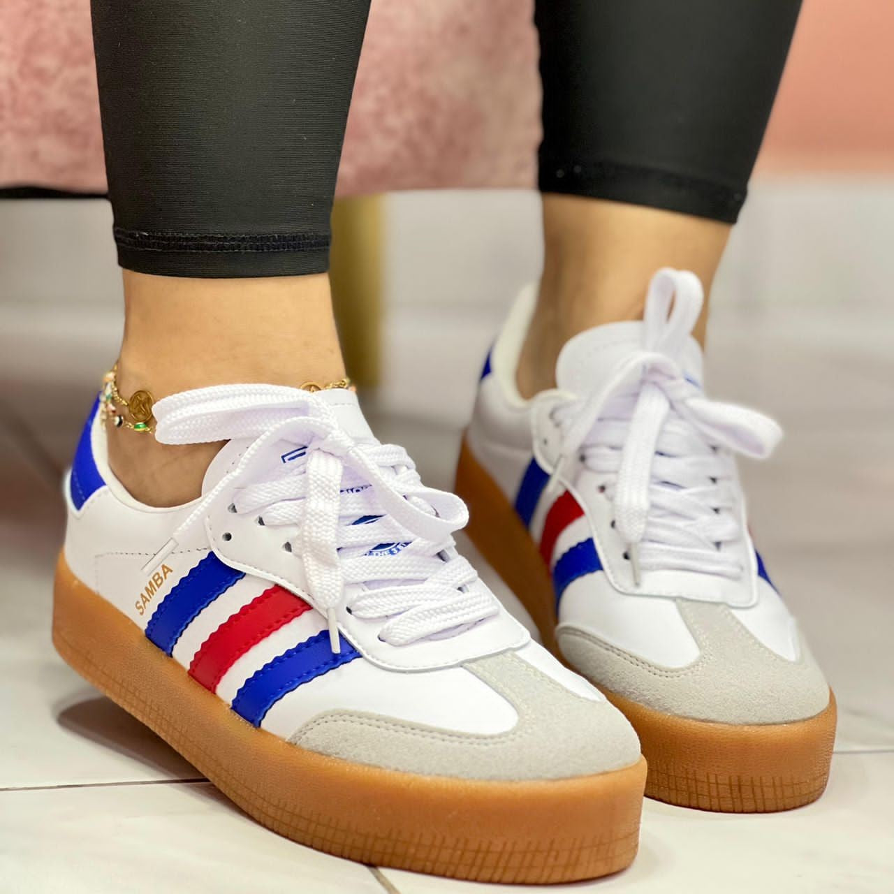 TENNIS SAMBA SUELA ELEVADA