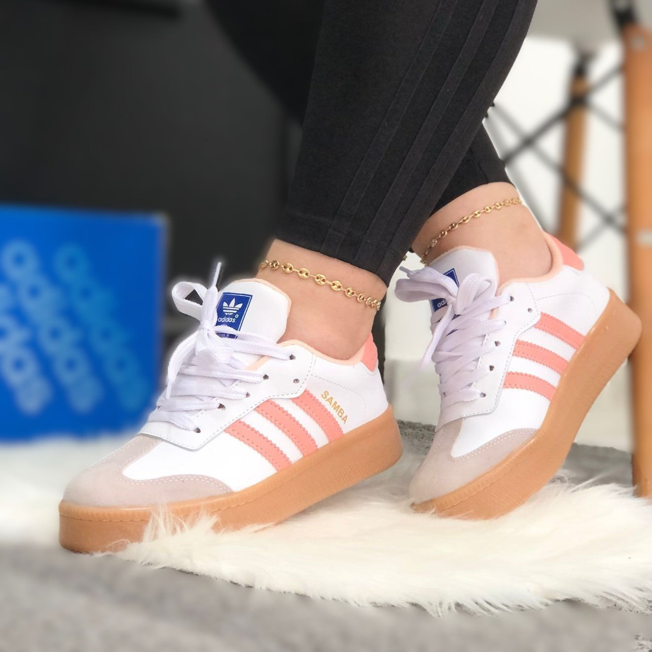 TENNIS SAMBA SUELA ELEVADA