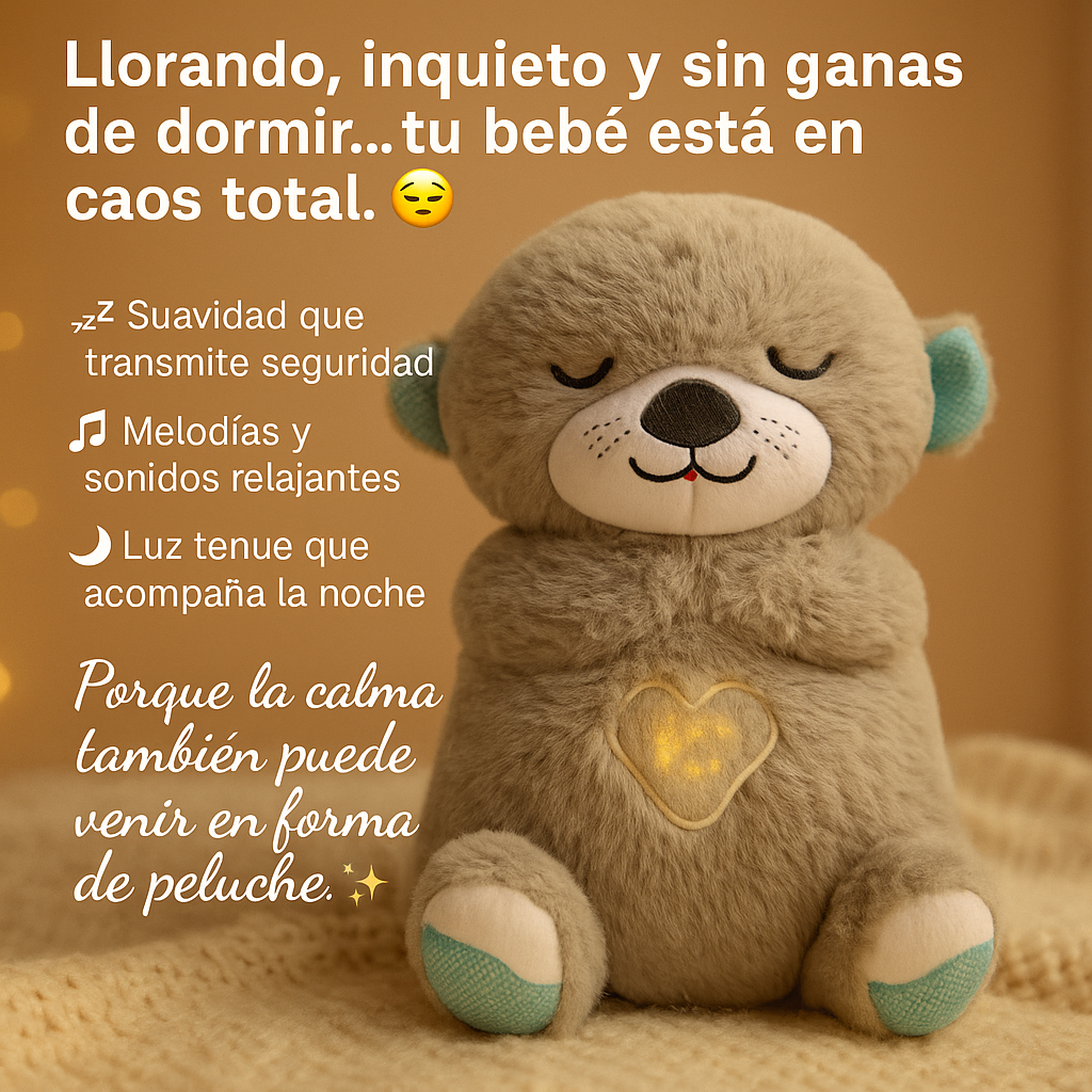 Nutria Peluche Respira Controla Ansiedad